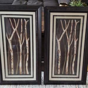Trees picture frames